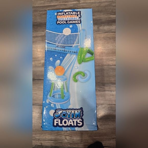 JOYIN Inflatable Basketball & Volleyball Swimming Pool Includes Balls NEW WITHOU - Picture 2 of 4